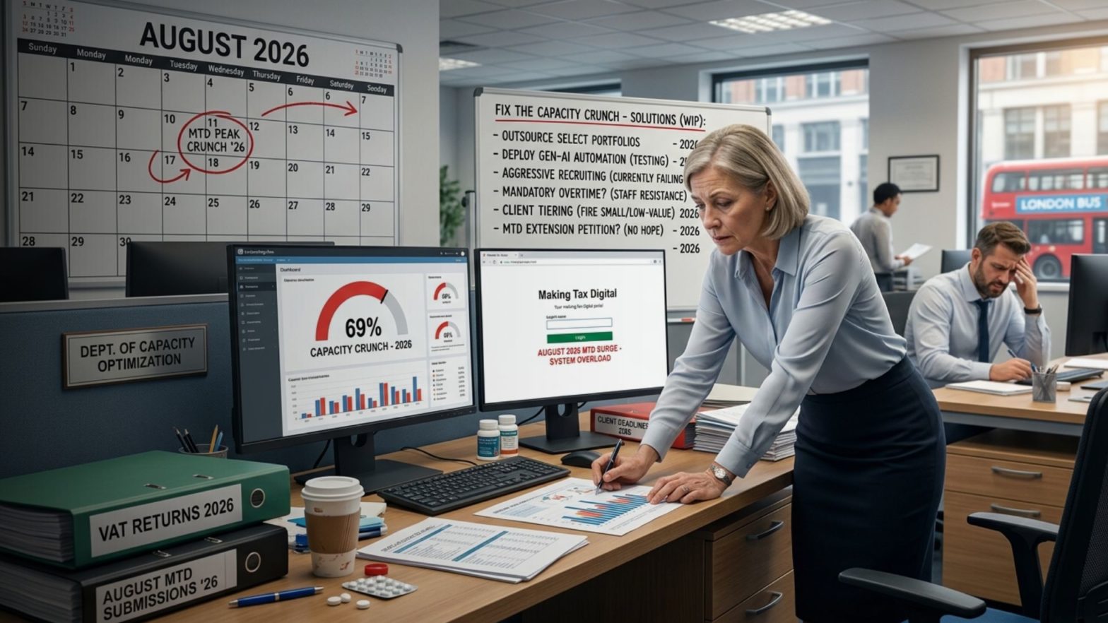 The August MTD Hangover: How UK Accounting Firms Can Fix the 69% Capacity Crunch